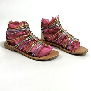 Metallic Ancient Greece Sandals